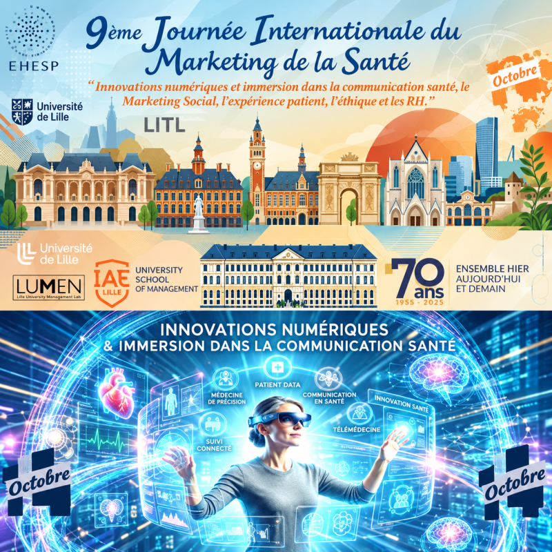 9e journée internationale du marketing de la santé