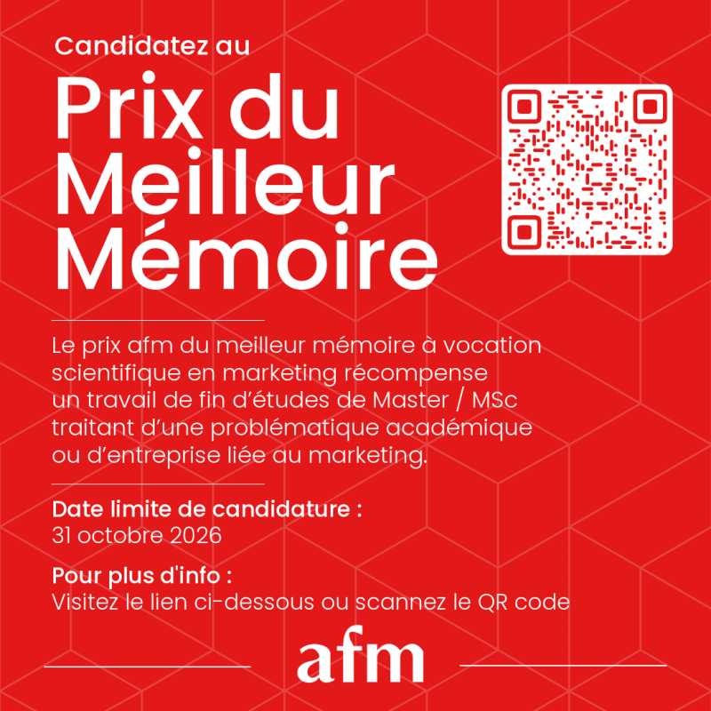 Prix du meilleur mémoire 2026